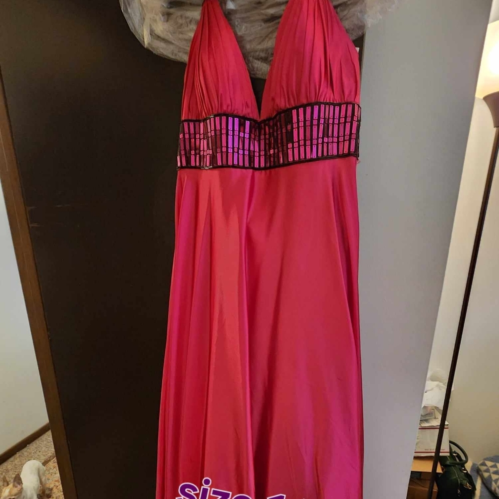 Studio17 pink floor length formal Dress